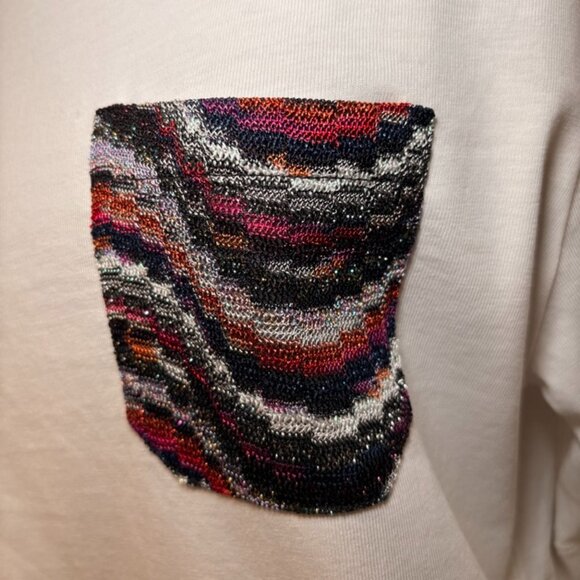 Missoni Crew Neck Short Sleeve Tshirt, Sz S, NWT - Picture 2 of 5